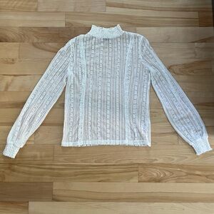 Dynamite lace longsleeve shirt